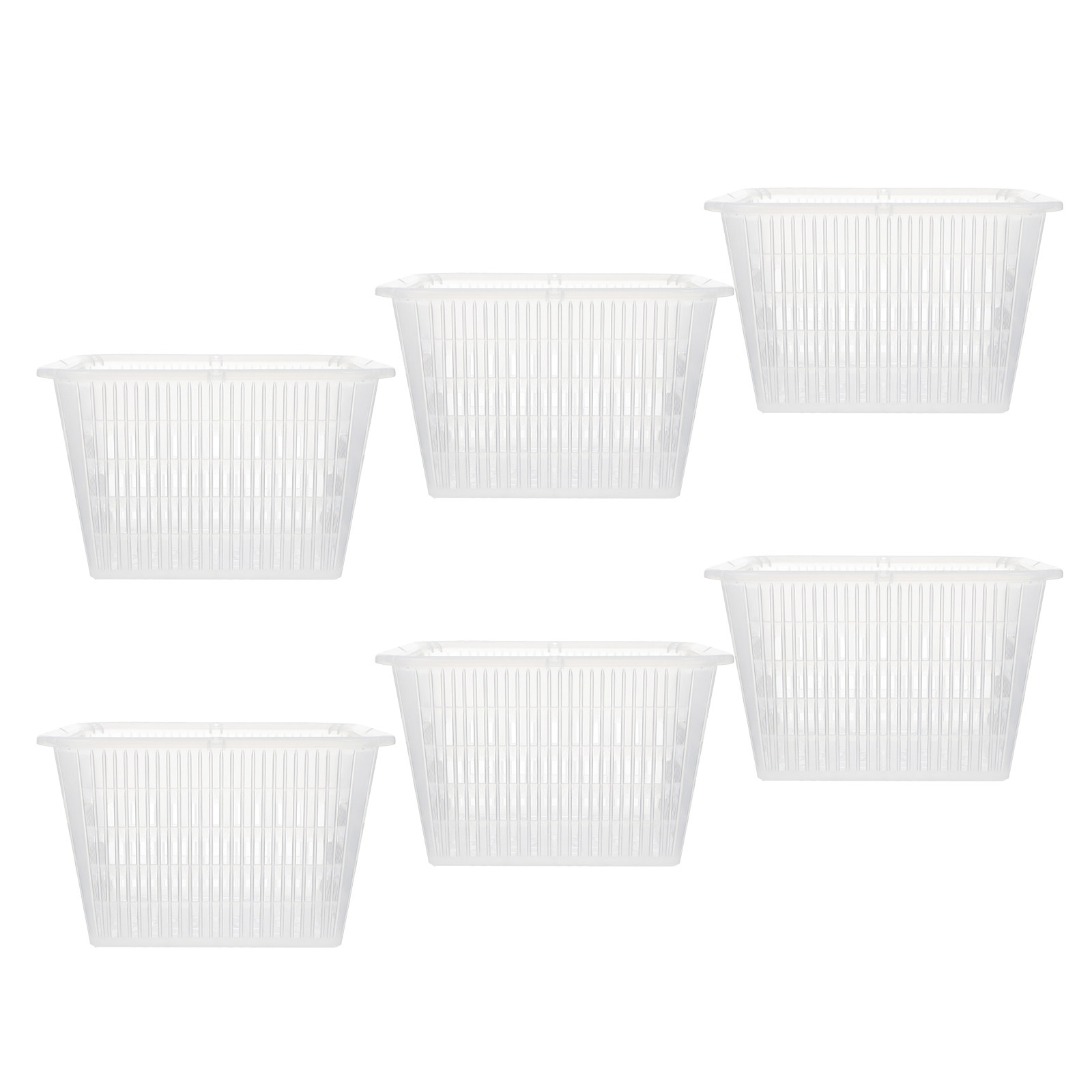 Plant Pot - 6 pots en maille carrés pour