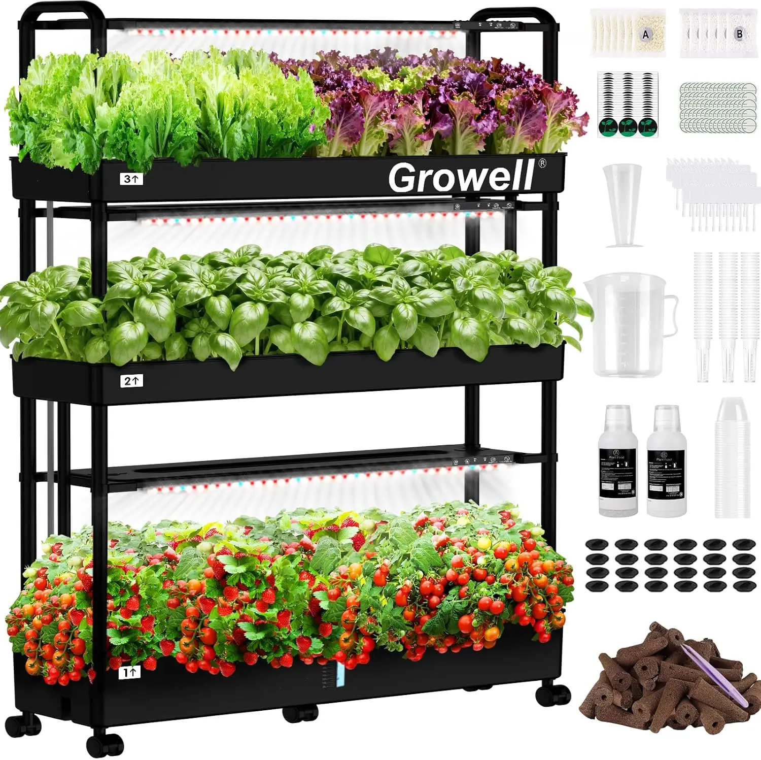 Hydroponic Kit - Grand kit de système de culture
