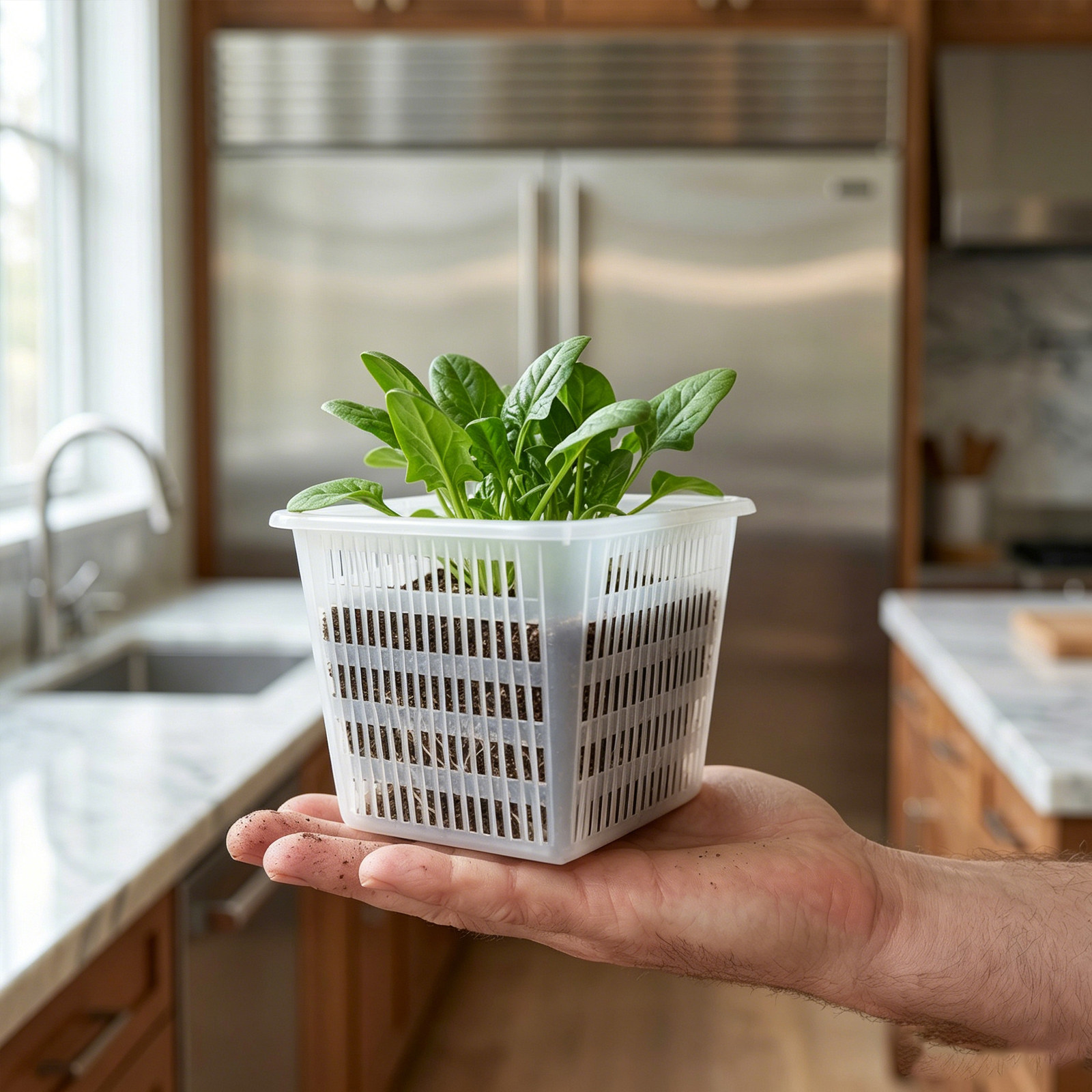 6 pots en maille carrés pour c - Plant Pot avis et prix