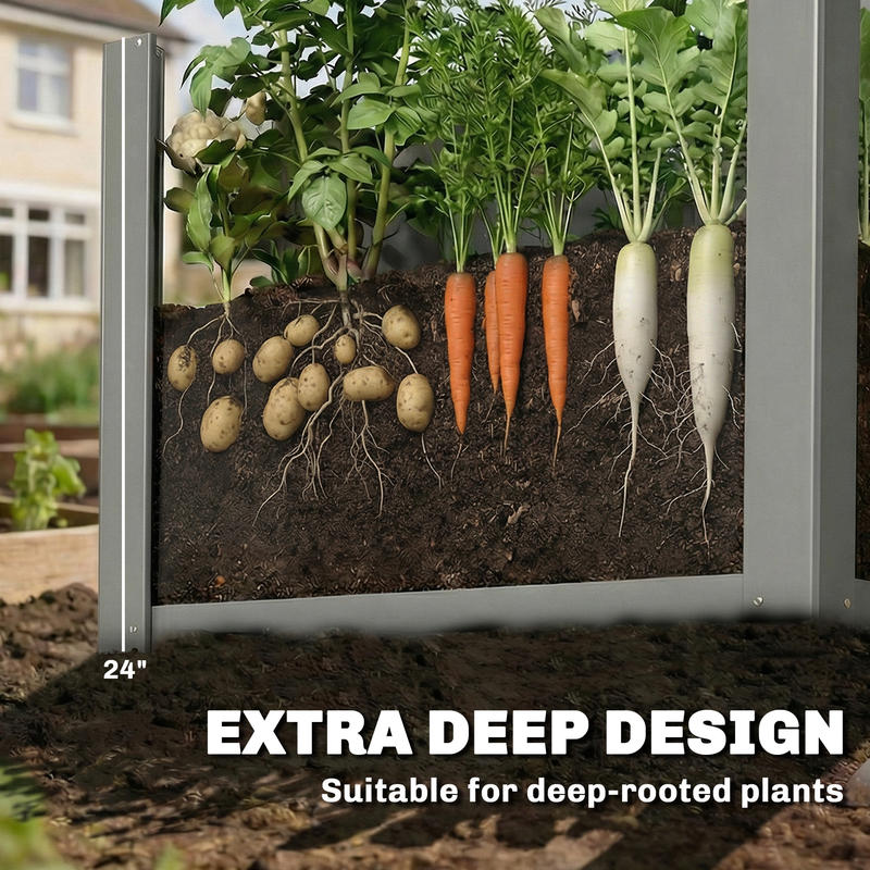 Jardinière surélevée Outsunny  - Raised Garden Bed avis et prix