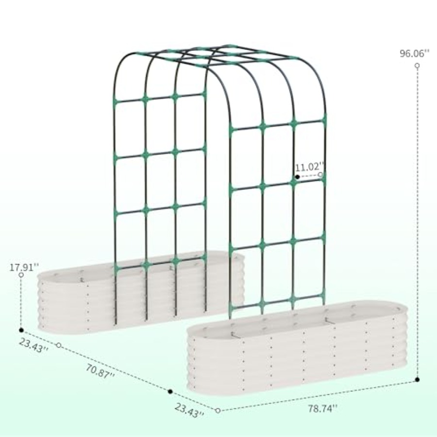 Jardinière surélevée galvanisé - Vertical Planter avis et prix