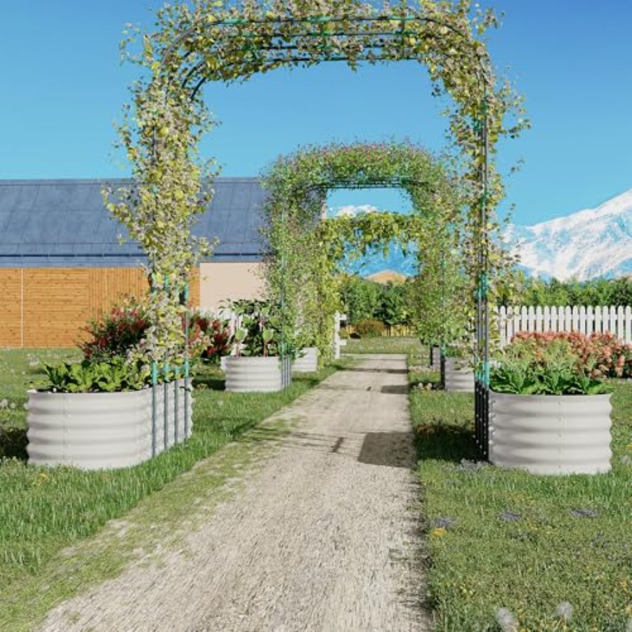 Jardinière surélevée galvanisé - Vertical Planter avis et prix
