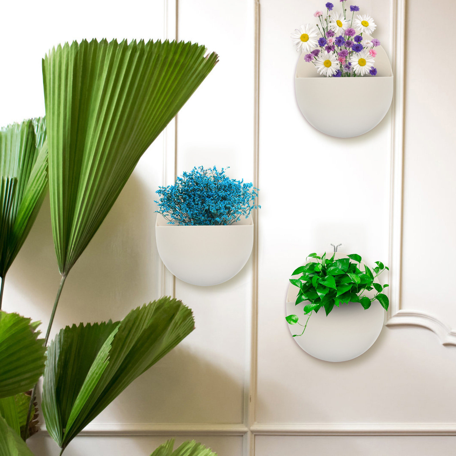4 pots suspendus en plastique  - Vertical Planter avis et prix